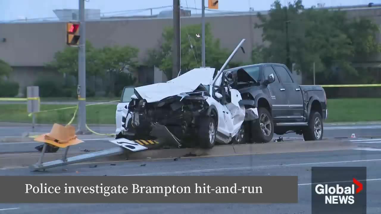 4 people in life-threatening condition after hit and run near Toronto