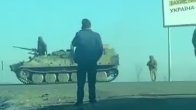 24.02.2022. The war has begun!!! In social networks, they claim that these are shots from Kharkov.