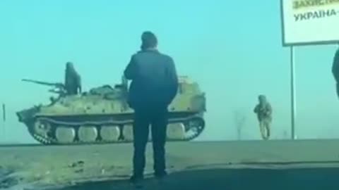 24.02.2022. The war has begun!!! In social networks, they claim that these are shots from Kharkov.