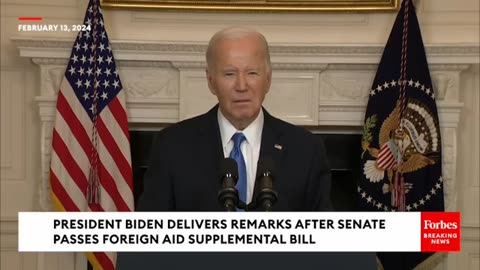 JUST IN: Biden Stating 'My God Protect Our Speaker,' Then Ignores Reporters 😂🤣