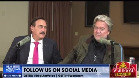 WAR ROOM STEVE BANNON With Mike Lindell ***BREAKING NEWS***