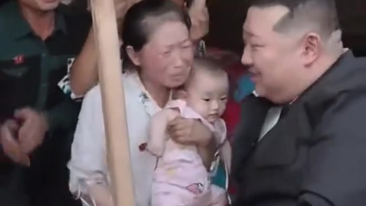 Kim Jong Un helps refugees