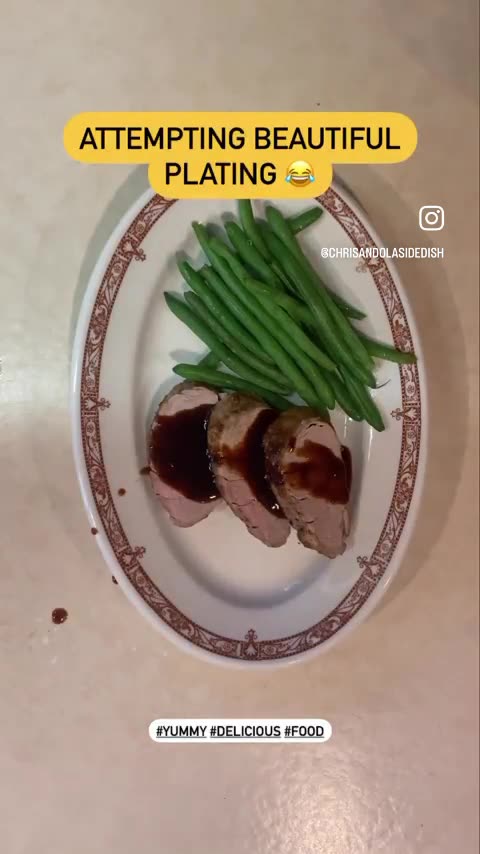 ATTEMPTING BEAUTIFUL PLATING 😂