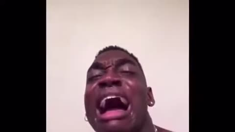 Black man crying meme