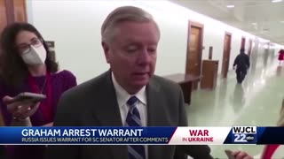 Russia issues an arrest warrant for Lady Graham for war crimes / Vladimir Putin / Sen Lindsey Graham