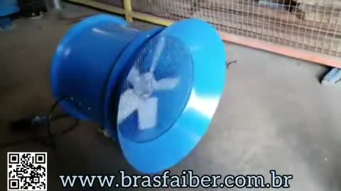 Exaustor Axial Industrial | Brasfaiber Brasil