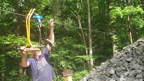 LEARNING HOW TO ZIP LINE for the FIRST TIME!