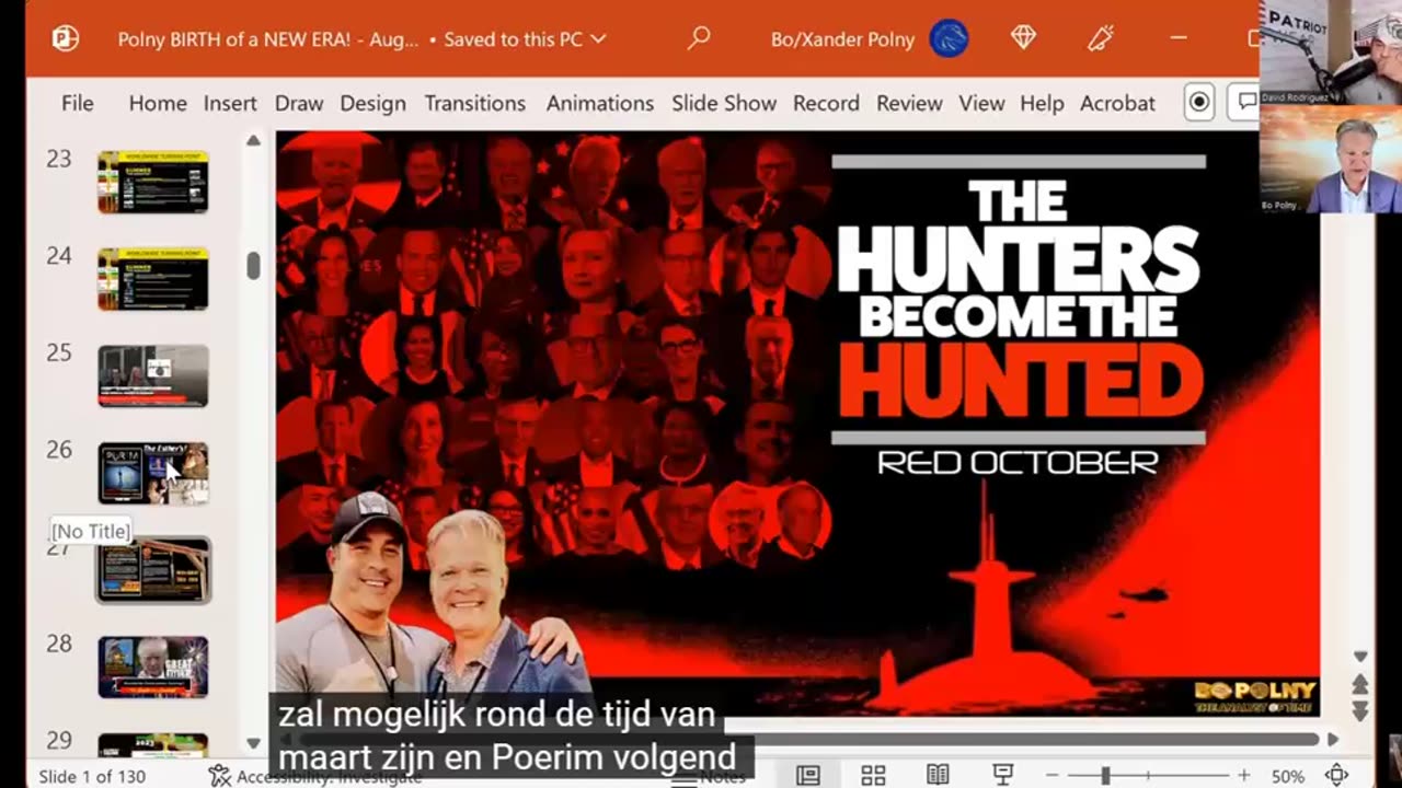 Nederlands ondertiteld Bo Polny "The Hunters Become The Hunted?"