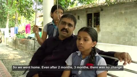 Kerala girl suffered reaction in eye following vaccination