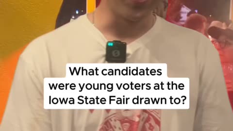 Iowa State Fair: Young voters flock to Vivek Ramaswamy’s campaign
