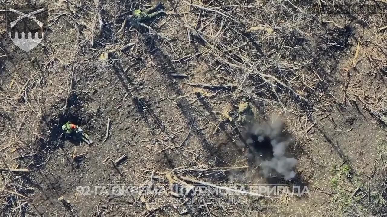 92nd Assault Brigade: Kurdiumivka Drone Compilation