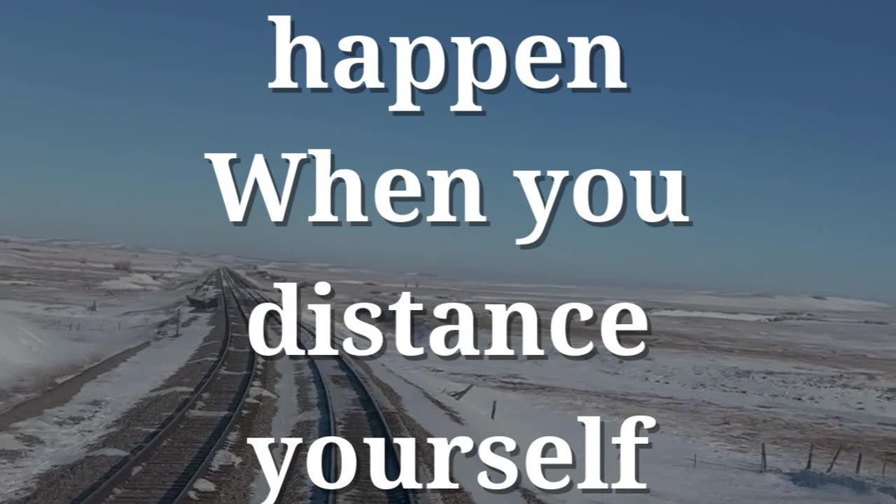 Beauty in Distance from Negativity