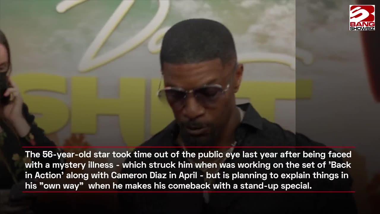 Jamie Foxx's Comedy Special Delves into Health Crisis.