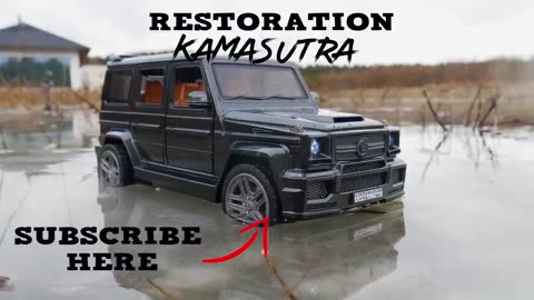 RESTORATION BROKEN Mercedes Benz BRABUS AMG Gelandewagen --- AF invention