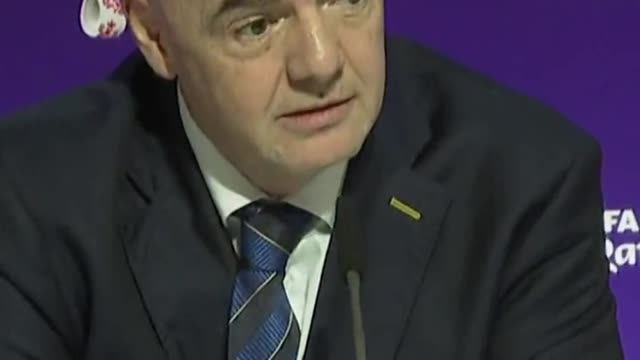 FIFA President Complains About The West Giving "Moral Lessons" To Qatar