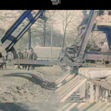 French Boirault Anti-Barbed Wire Machine - 1917 Innovation COLOURIZED 🇫🇷🎥