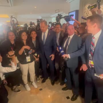 Indonesia: FM Lavrov, "very isolated as usual"