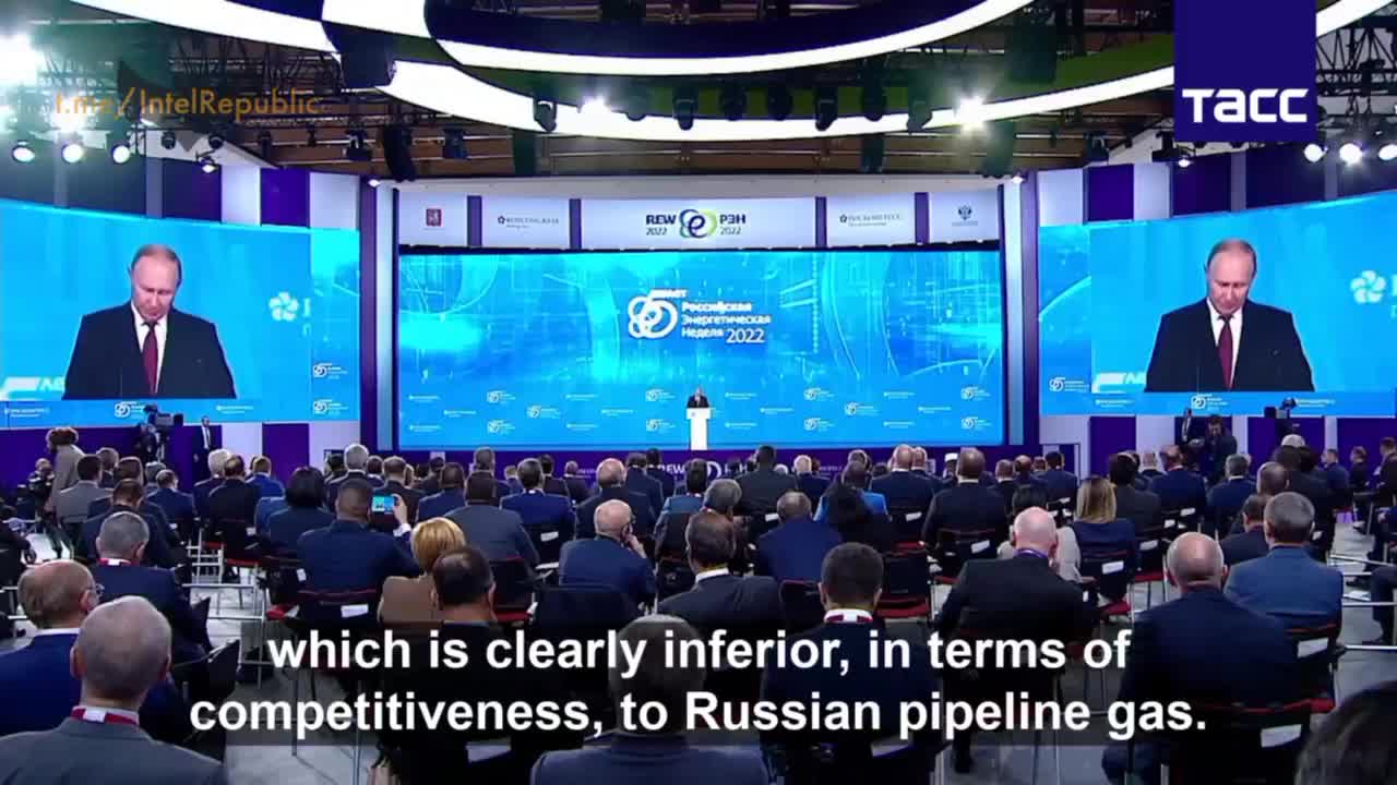 AN ENERGENTIC EVENT: At Moscow Global Energy Week Forum