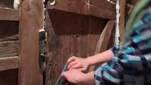 thought is was a dash to the outhouse