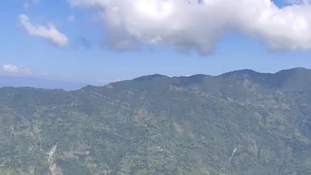 Beautiful view of mountains