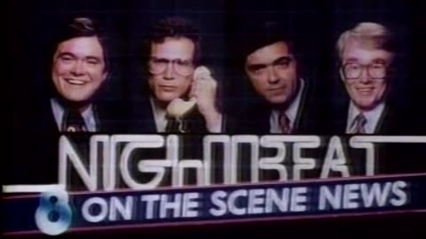 September 1981 - WISH 'Nightbeat' Promo with Mike Ahern & Josh Littman