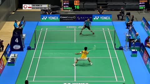 Badminton Australia- Ikhsan Leonardo Imanuel vs Lu Chia Hung 2022
