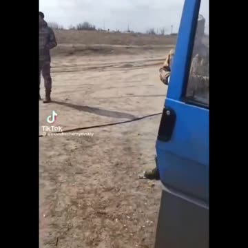 A group of Ukrainian soldiers warn their fellow citizens to not join the army