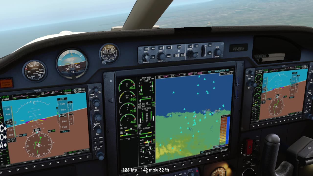 Socata TBM850 - Xplane 11 - More ILS and Instruments testing on TJSJ -