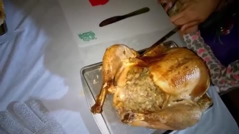 Turkey Carving Instructional Video for Adults and Children