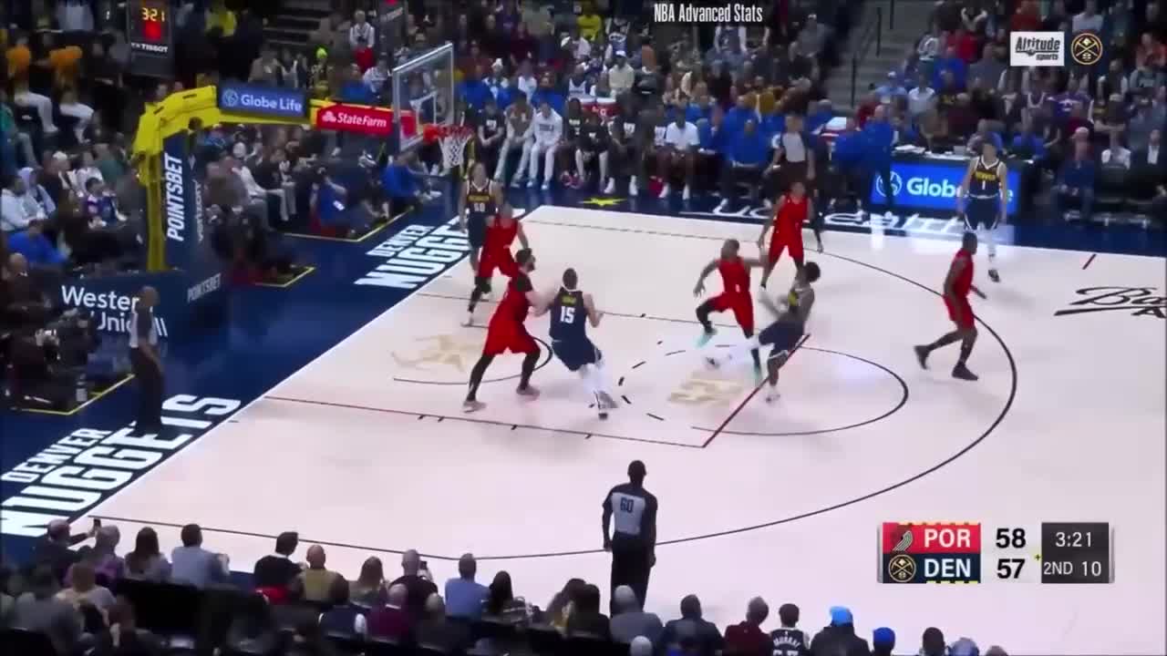 Nikola Jokic 36 pts 12 rebs 10 asts vs Blazers 22_23 season.mp4