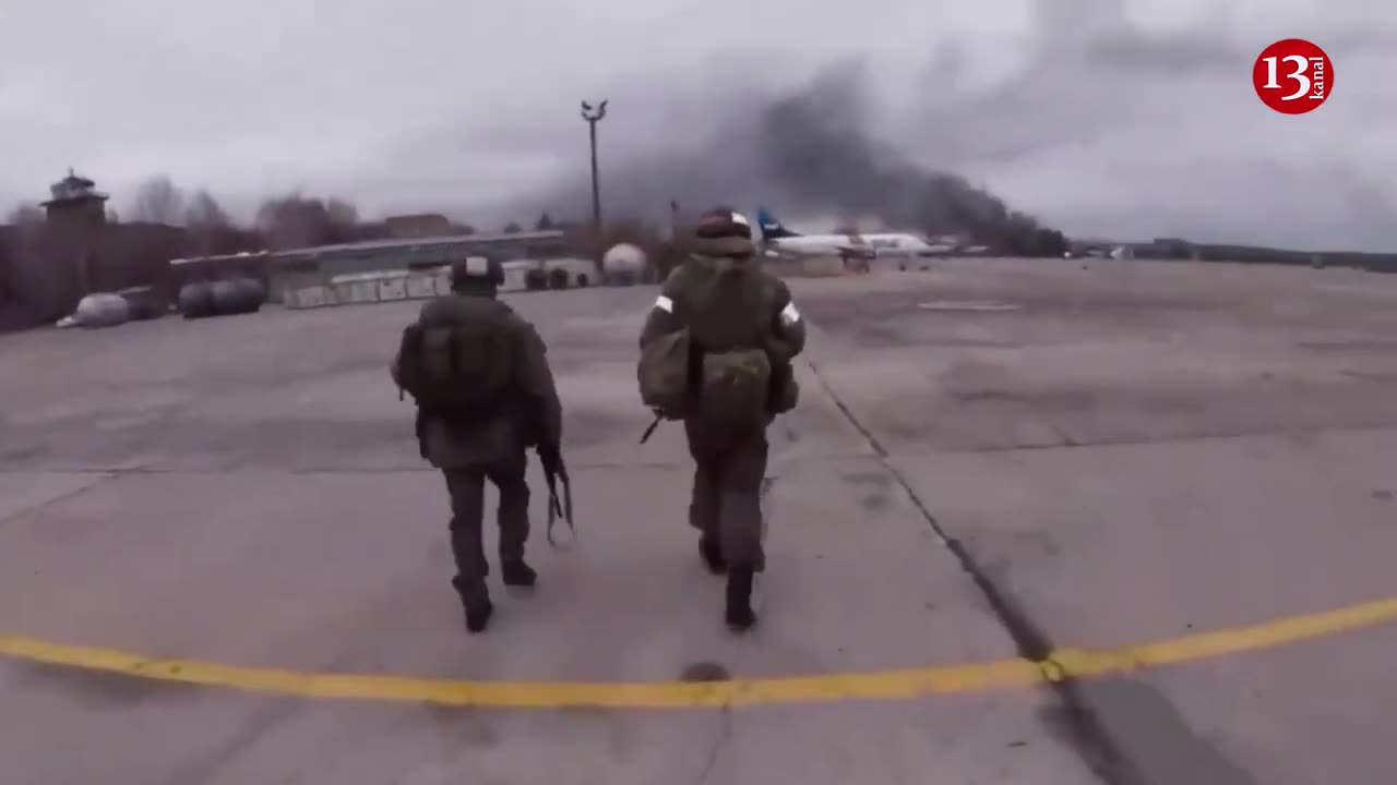 2 years ago - Footage of unsuccessful Russian attack on airport in Kyiv -125 invaders were destroyed