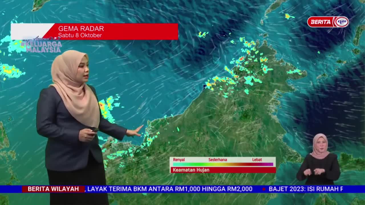8 OKT 2022 -BERITA WILAYAH-MET MALAYSIA LAPORAN CUACA