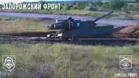 Ukrainian Armor is getting destroyed in the Front + Leopard 2 A6.