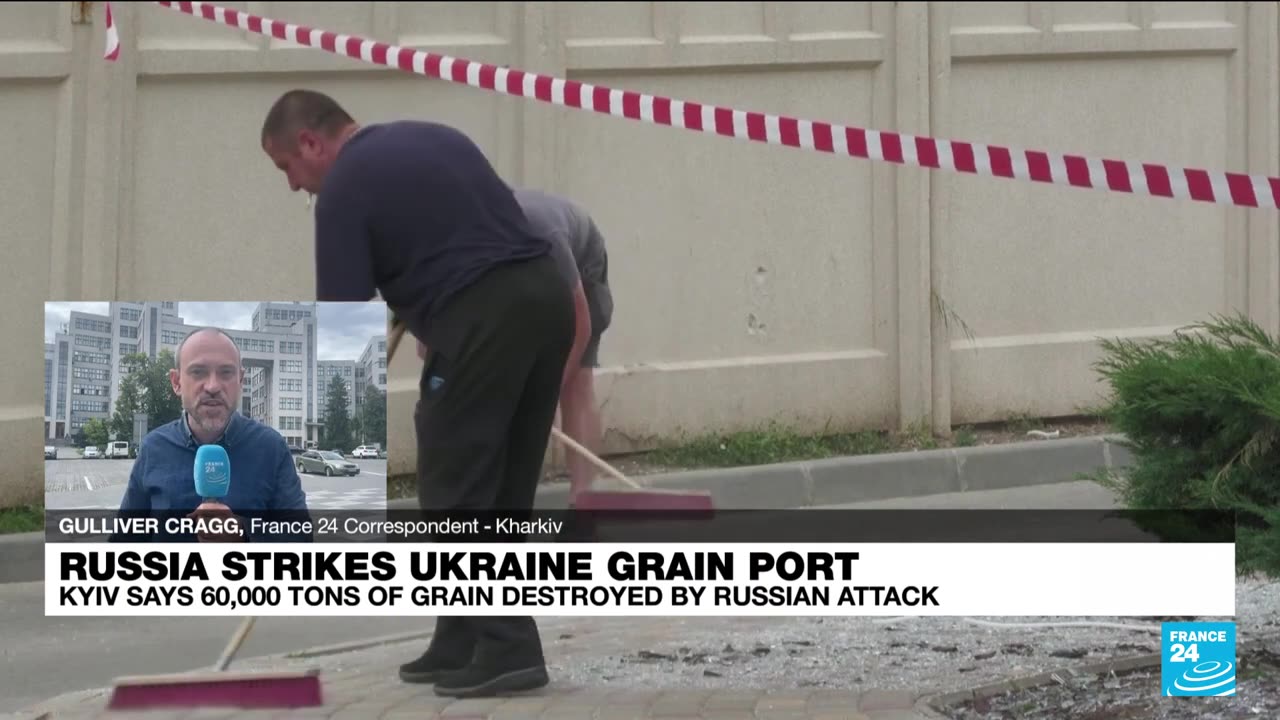 Ukraine says Russia targeting grain sites after deal exit
