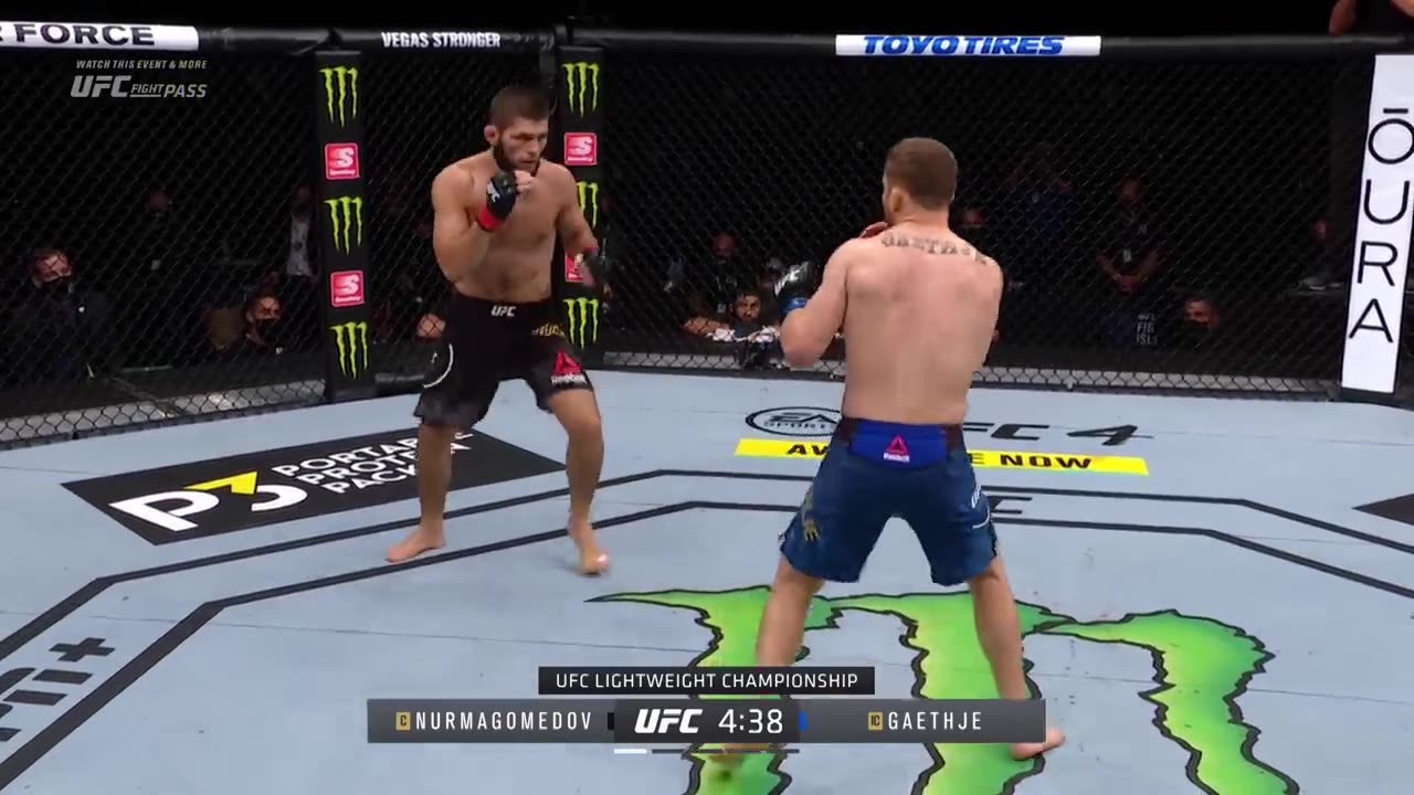 Free Fight: Khabib Nurmagomedov vs Justin Gaethje