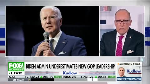 Larry Kudlow: McCarthy has turned the tables on Biden