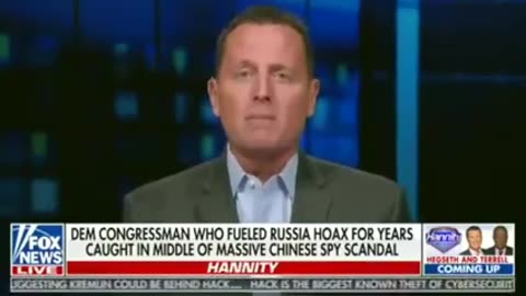 Former Acting DNI Ric Grenell Drops a Nuclear BOMB on Live TV