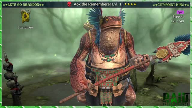 Raid Shadow Legends - Aox the Rememberer - Classic Skin