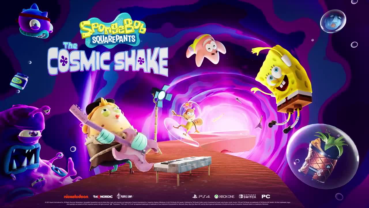 SpongeBob SquarePants_ The Cosmic Shake - Announcement Trailer