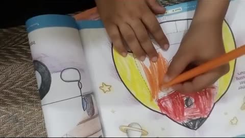 Coloring activity for kids