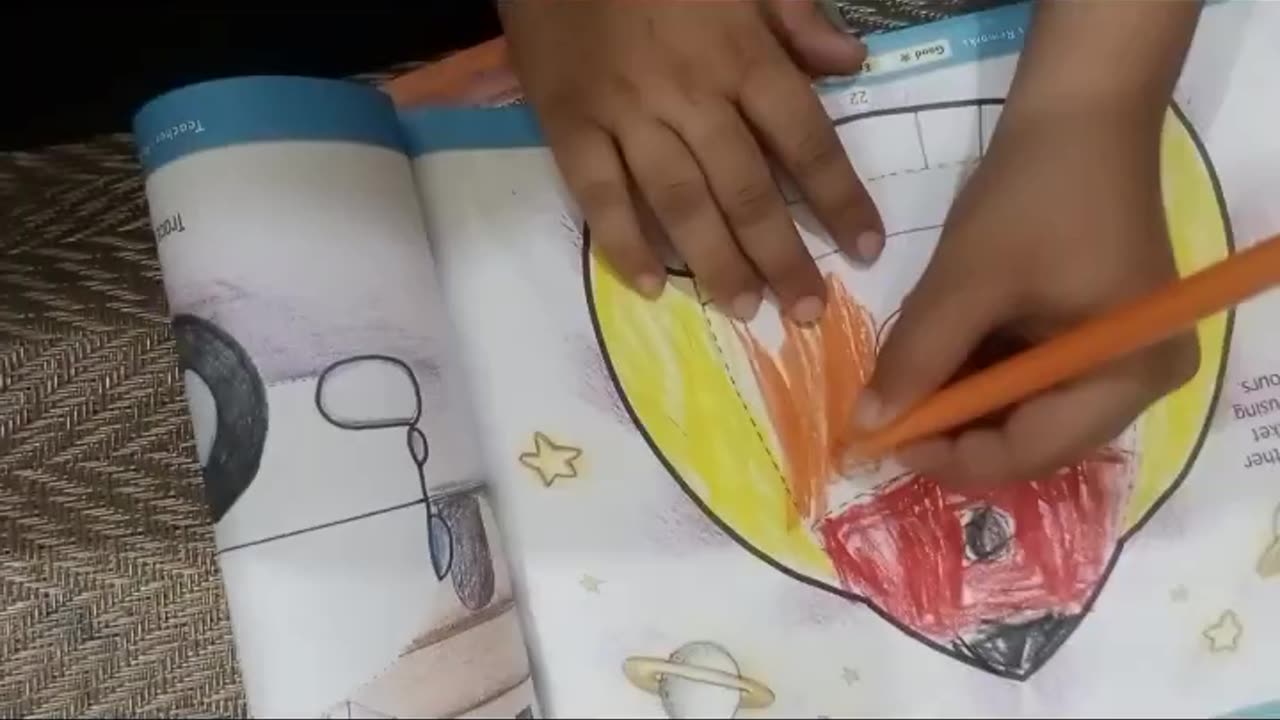 Coloring activity for kids