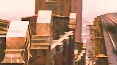 JUMPING OFF A MOVING TRAIN (AMAZING)
