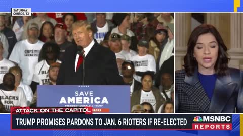 Trump Promises Pardons To Jan. 6 Rioters If Re-Elected