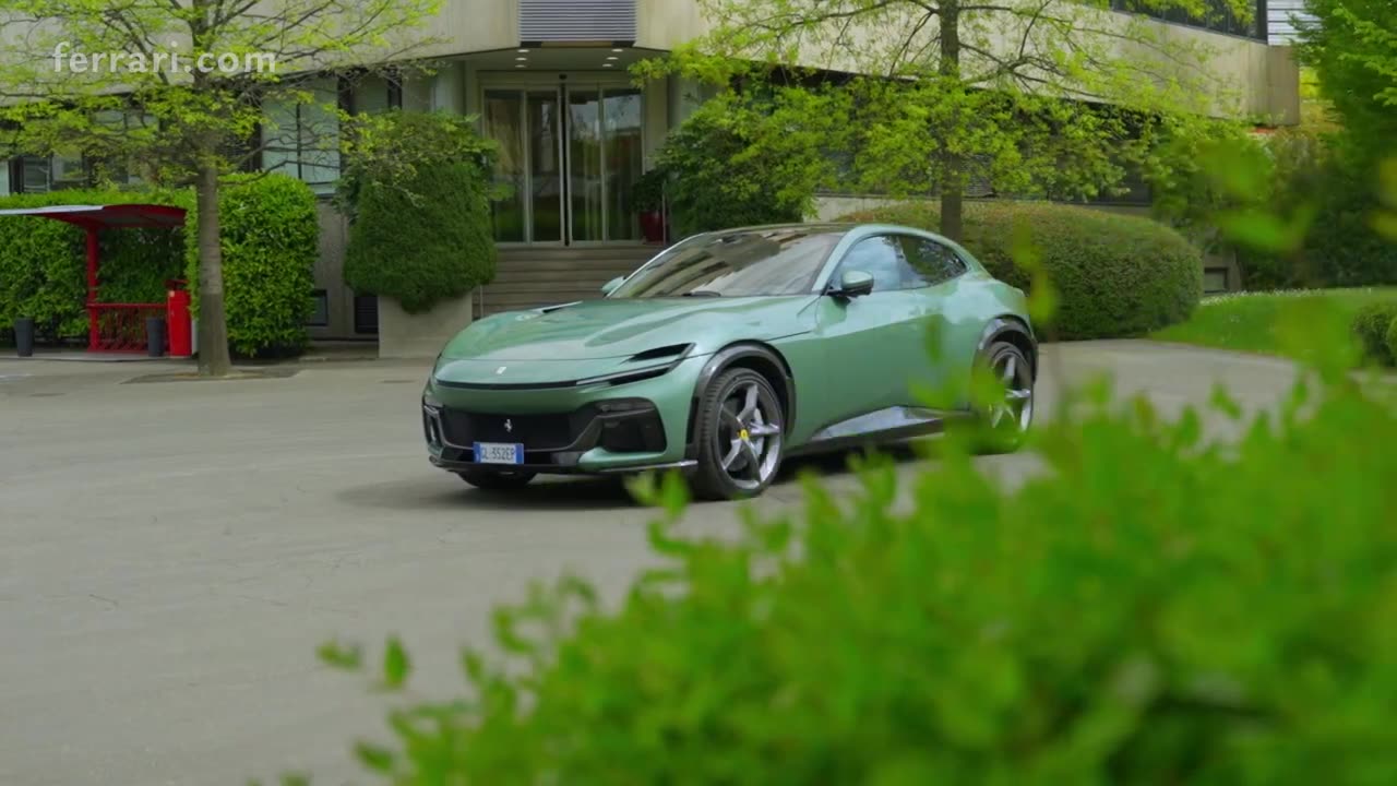 Ferrari Purosangue in Verde Dora by Piero Ferrari