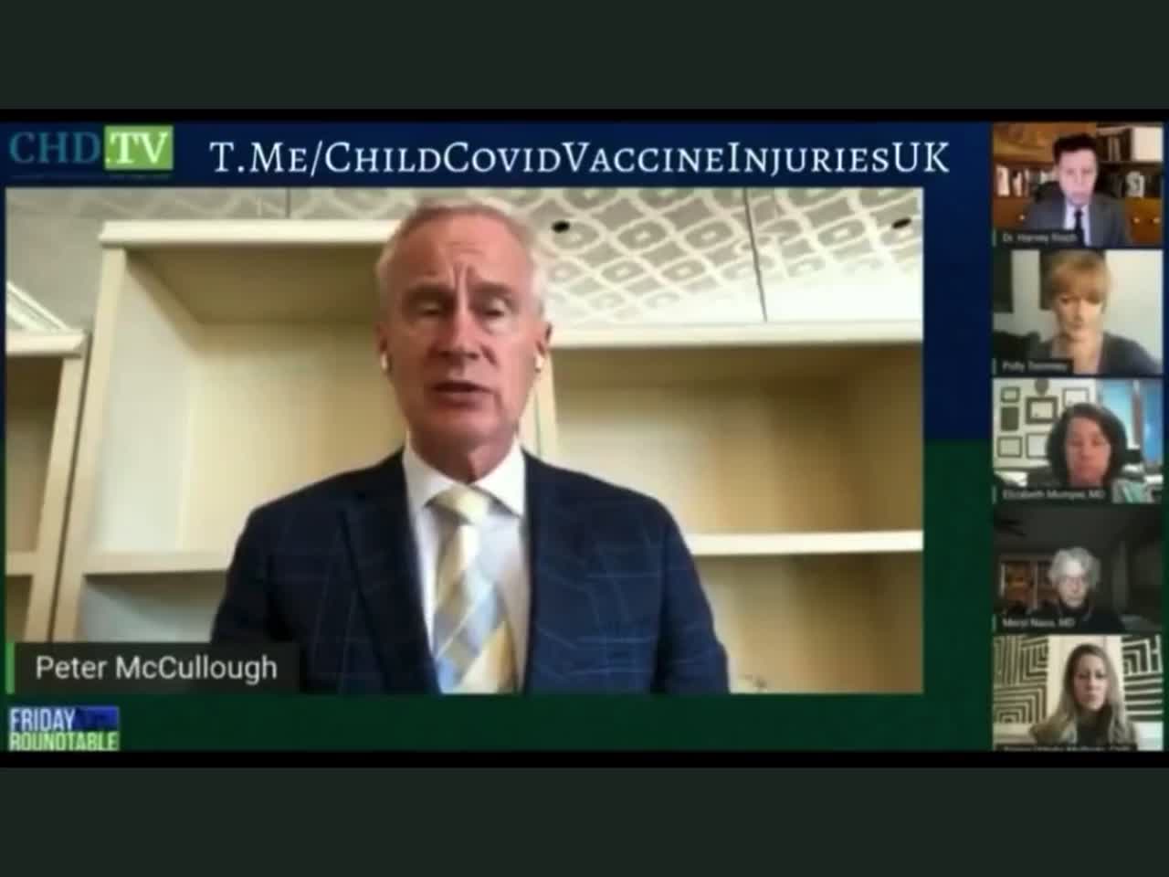 Myocarditis in Children since introduction of CV 19 Vaccines - Dr. P. McCullogh