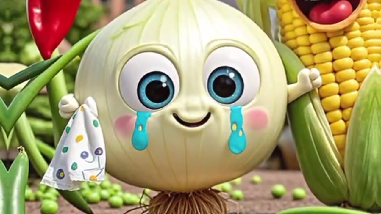 Oliver the Crying Onion: A Journey to Find Happiness