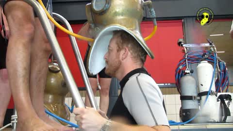 Dutch Diving Helmets bij Oceans diving centre 2016