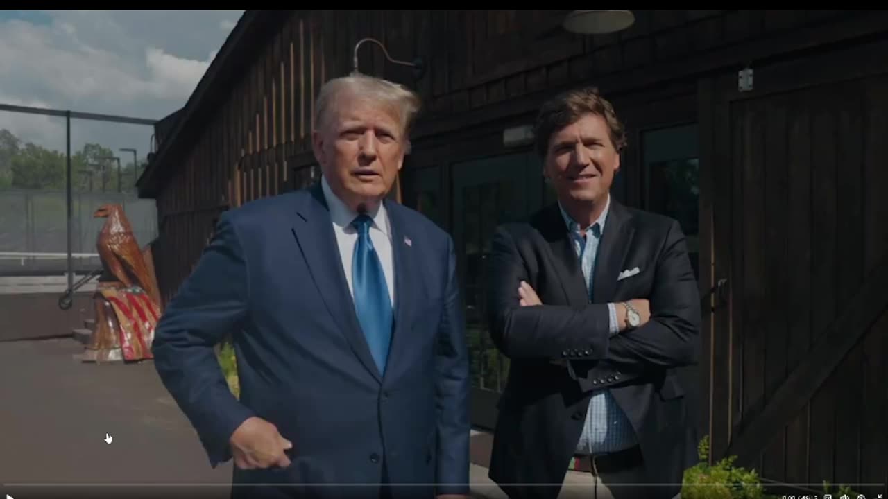 Tucker Carlson Episode 19 Interview with Donald Trump - Comment Party