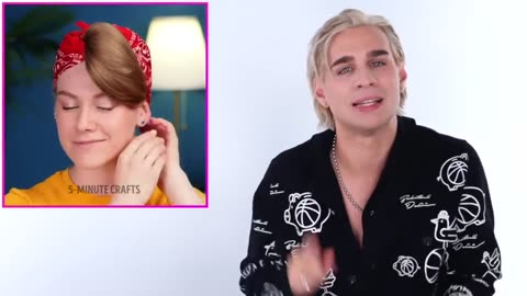 Hairdresser Reacts To Ridiculous 5-Minute Crafts Hair Hacks