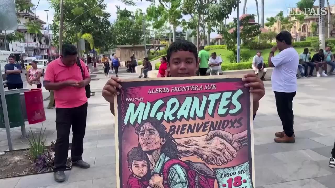 MIGRACIÓN | Protesta marca el Día Internacional del Migrante en el sur de México | EL PAÍS